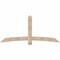 Ekena Millwork Bellingham Smooth Timber Gable Bracket, Douglas Fir, 84"W x 38"H x 1 1/2"D x 5 1/2"F, 11/12 Pitch GBW084X38X0206BEL00SDF - alternate 1